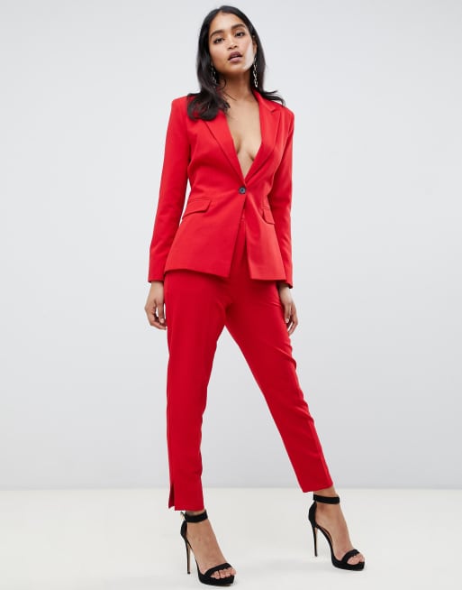 Asos clearance red jacket