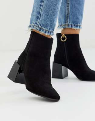 asos heeled boots