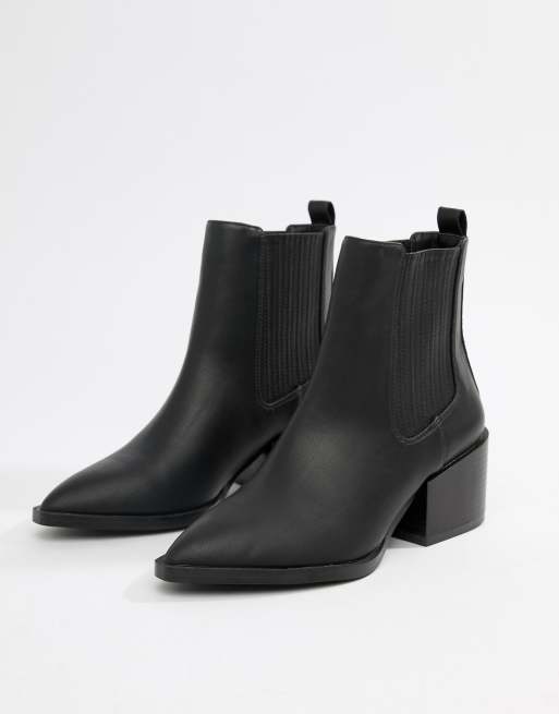 ASOS DESIGN Reese pointed chelsea boots | ASOS