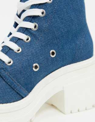 asos blue boots