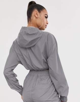 cropped tracksuit jacket