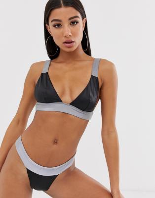 reflective bathing suit top