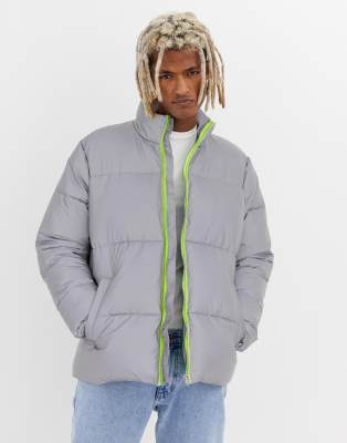 reflective bubble jacket