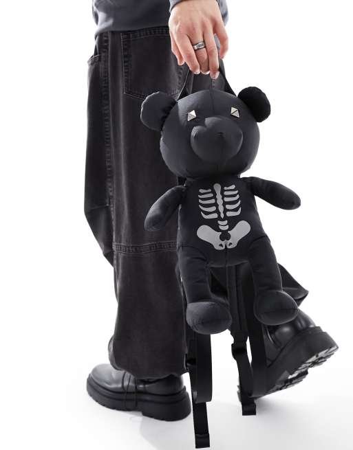 Teddy Bear Backpack, Skeleton Teddy Backpack