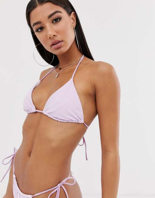 Asos store triangle bikini