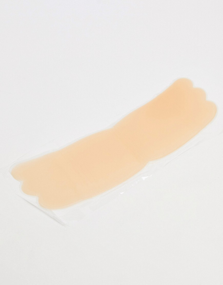 ASOS DESIGN - Reggiseno a fascia in silicone adesivo con schiena nuda-Neutro