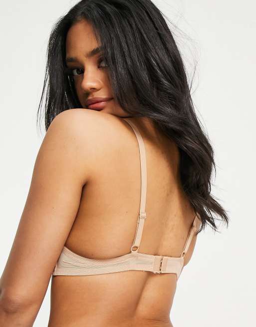 ASOS DESIGN - Reggiseno T-shirt bra imbottito scollo profondo con ferretto, 2 di 4