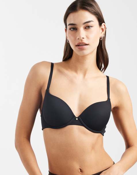 ASOS DESIGN - Reggiseno T-shirt sagomato nero - view 1