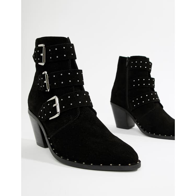 Studded ankle boots on sale asos