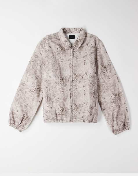 ASOS DESIGN Regular bomber w/ all over print CO - view 1