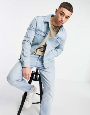 asos jean jacket mens