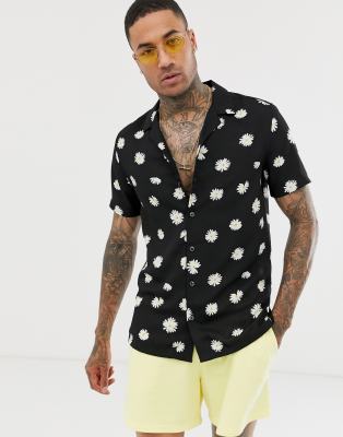 asos black shirt mens