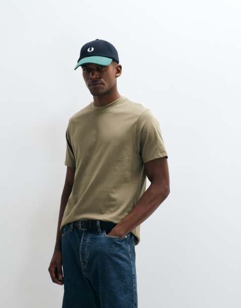 ASOS DESIGN regular fit t-shirt in khaki