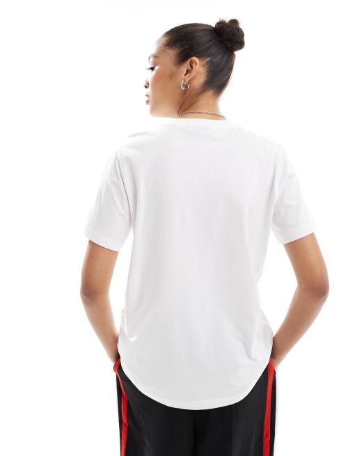 ASOS DESIGN - Regular-fit T-shirt met grafische 'Movie'-print in wit, 4 van 4