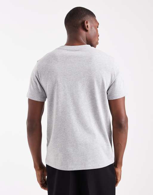 ASOS DESIGN - Regular-fit T-shirt van zware stof in lichtgrijs, 3 van 5