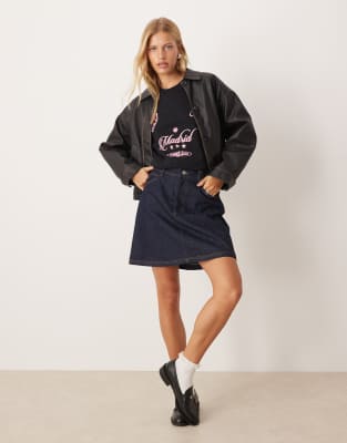 Asos Design Regular Fit T-shirt With Madrid Soccer Style Graphic In Black