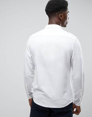 asos white linen shirt