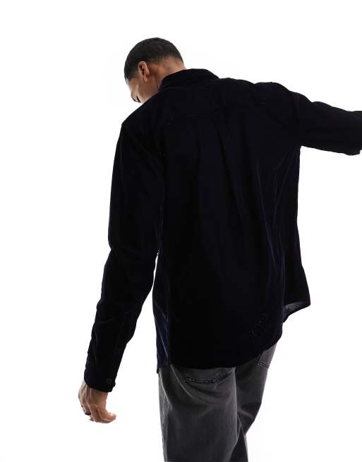 Regular Fit Velvet shirt