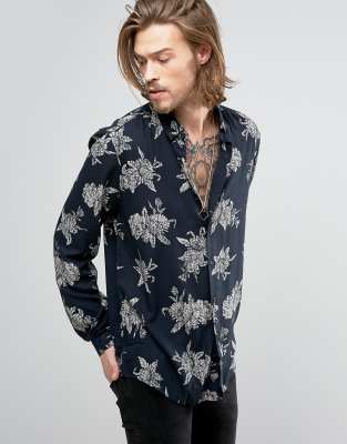 asos floral shirt