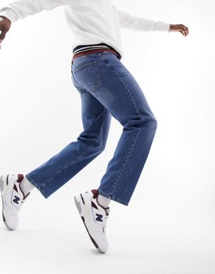 ASOS DESIGN regular jeans in dark wash  - ASOS Price Checker