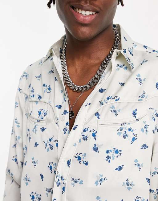 Floral on sale western shirts