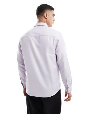 Asos Design Regular Shirt In White