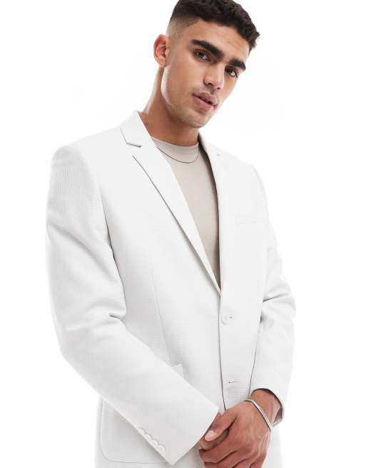 Asos white blazer hotsell