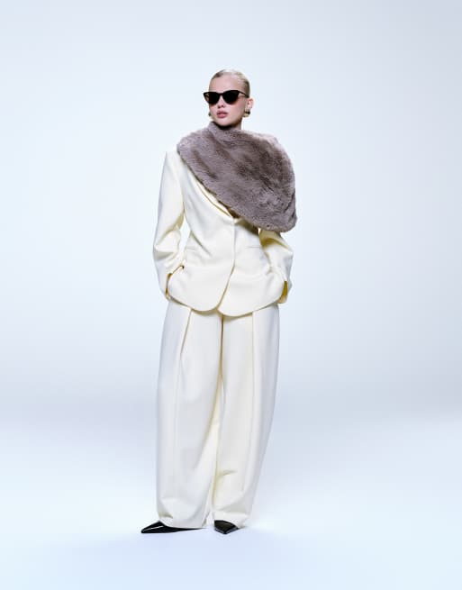 ASOS DESIGN relaxed barrel in yellow, 4 of 5