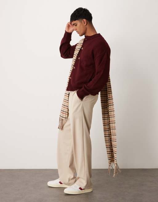 burgundy and gold dress plus size Ever-Pretty Plus Size V-Neck Ruffle Midi Maxi Dress with Flutter Sleeves main image 0