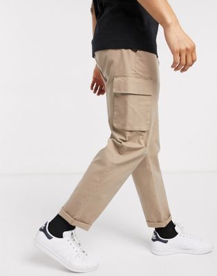 ASOS DESIGN relaxed cargo pants in 