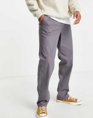 Selected Homme cotton slim tapered stretch jeans in blue gray wash - MBLUE-Blues