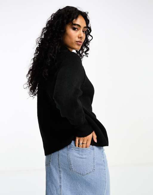 Asos black outlet sweater