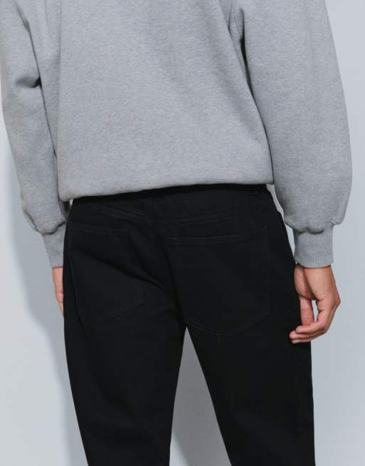 ASOS DESIGN relaxed-fit jeans in zwart, 5 van 5