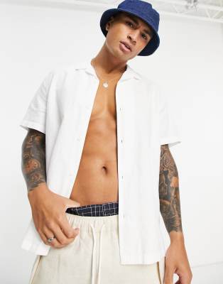asos linen top