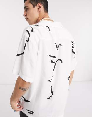 asos face shirt