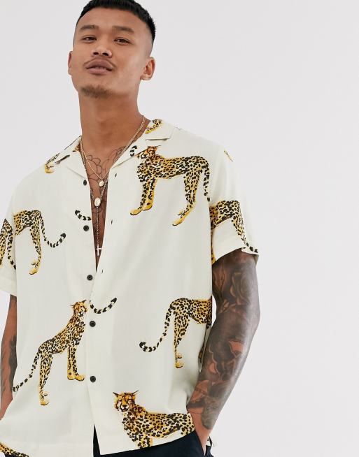 ASOS DESIGN Relaxed Shirt With Fruit Print, $9, Asos