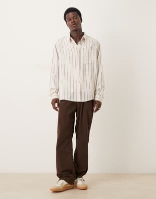 Asos Design Relaxed Fit Shirt In White