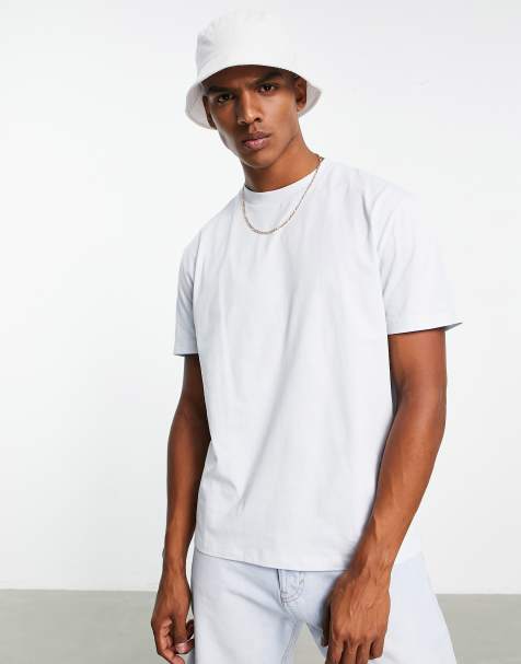 ASOS DESIGN relaxed fit t-shirt in light blue