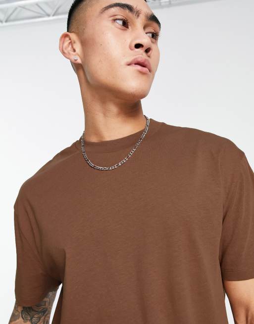 T shirt marron hot sale