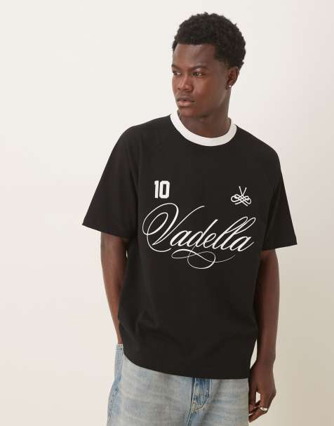 ASOS DESIGN relaxed fit t-shirt with graphic in black - view 1