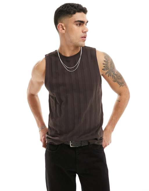 Loose Fit Rib Tank