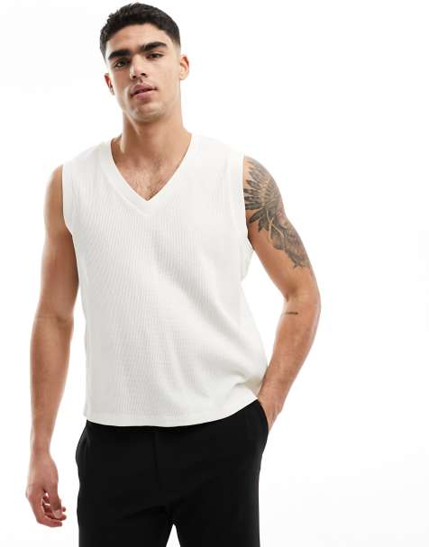 V Neck Vests & Tank Tops For Men