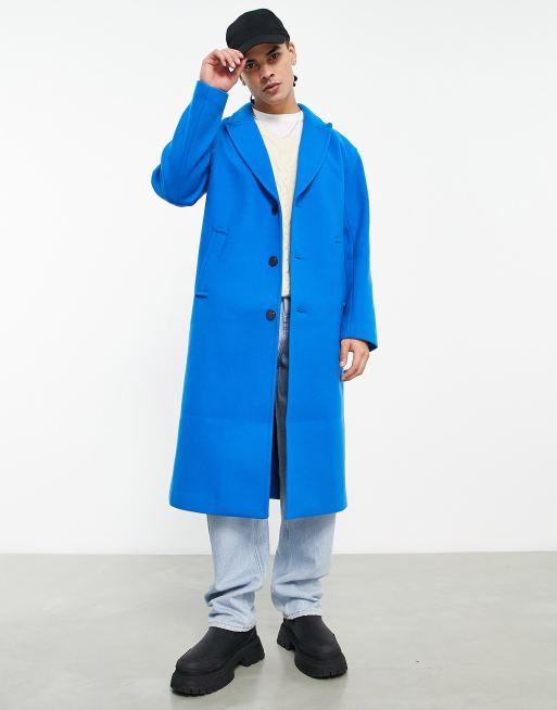 Asos 2024 blue coat