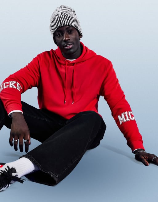 Asos store red hoodie