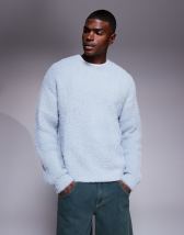 Jaded London loose knit abstract jumper in multi | ASOS