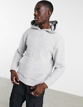 ASOS DESIGN hoodie in gray marl | ASOS