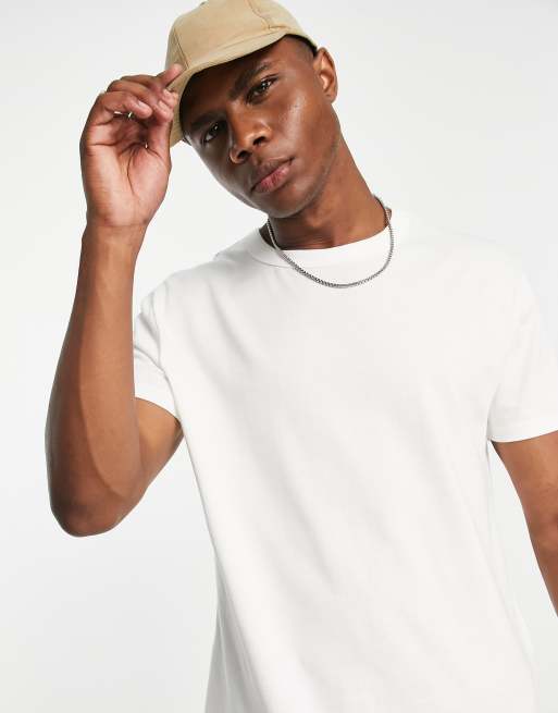 ASOS DESIGN relaxed heavyweight t-shirt in white