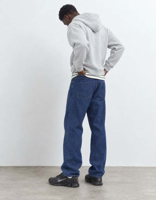 ASOS DESIGN relaxed jeans i raw indigo, 6 av 10