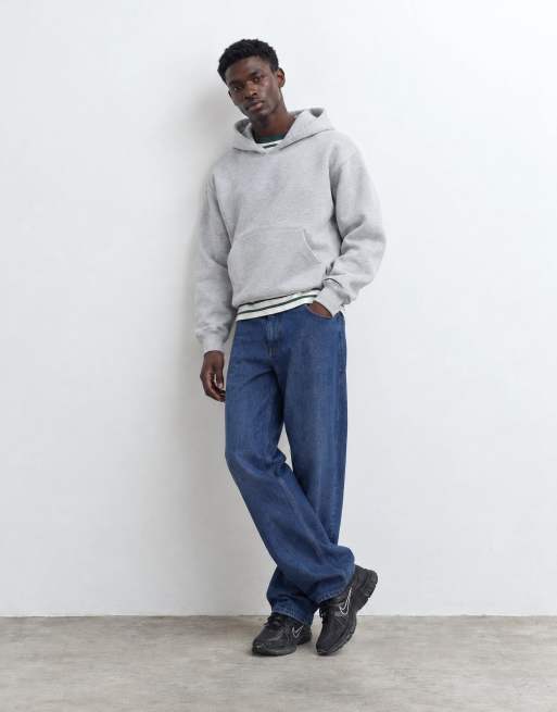 ASOS DESIGN relaxed jeans in ongewassen indigo, 10 van 10