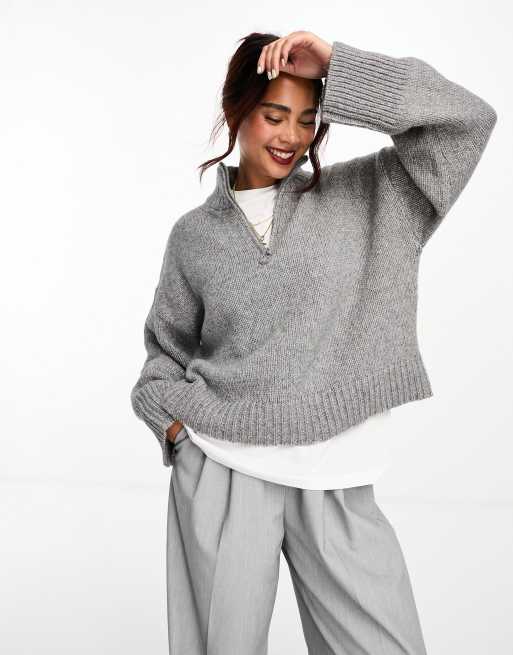 Asos grey clearance jumper